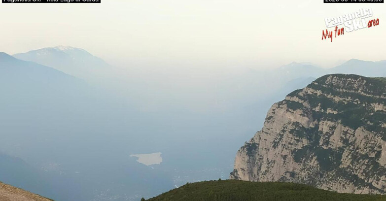 Webcam Paganella Ski – Andalo – Fai della Paganella - Vista Lago di Garda