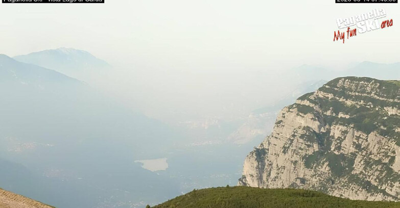 Webcam Paganella Ski – Andalo – Fai della Paganella - Vista Lago di Garda
