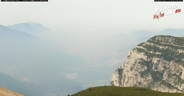 Webcam Paganella Ski – Andalo – Fai della Paganella - Vista Lago di Garda