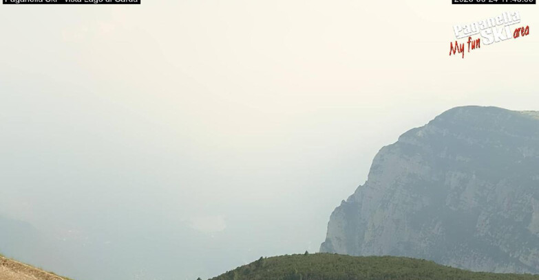 Webcam Paganella Ski -Андало-Фаи-делла-Паганелла  - Vista Lago di Garda