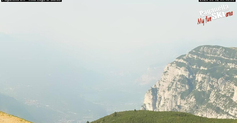 Webcam Paganella Ski – Andalo – Fai della Paganella - Vista Lago di Garda 