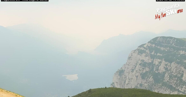 Webcam Paganella Ski – Andalo – Fai della Paganella - Vista Lago di Garda 