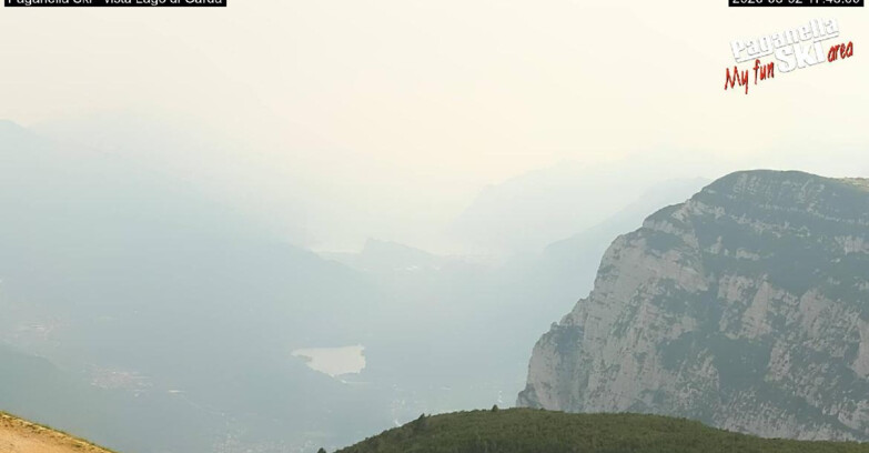 Webcam Paganella Ski – Andalo – Fai della Paganella - Vista Lago di Garda 