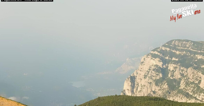 Webcam Paganella Ski – Andalo – Fai della Paganella - Vista Lago di Garda 