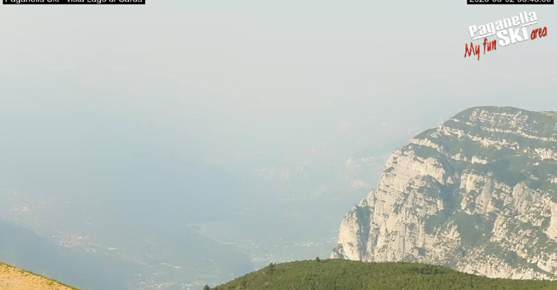 Webcam Paganella Ski – Andalo – Fai della Paganella - Vista Lago di Garda 