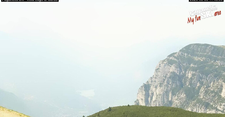 Webcam Paganella Ski – Andalo – Fai della Paganella - Vista Lago di Garda