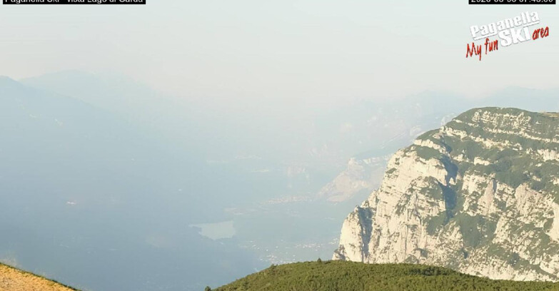 Webcam Paganella Ski – Andalo – Fai della Paganella - Vista Lago di Garda
