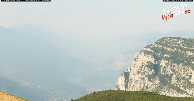 Webcam Paganella Ski – Andalo – Fai della Paganella - Vista Lago di Garda