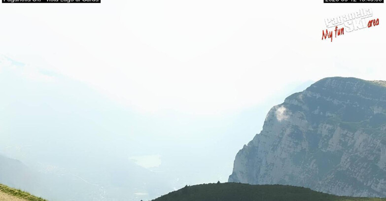 Webcam Paganella Ski -Андало-Фаи-делла-Паганелла  - Vista Lago di Garda