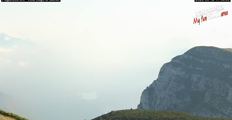 Webcam Paganella Ski -Андало-Фаи-делла-Паганелла  - Vista Lago di Garda