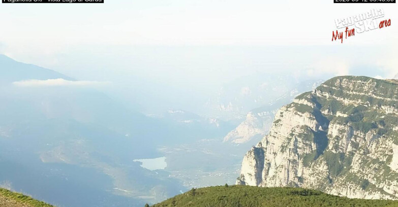 Webcam Paganella Ski -Андало-Фаи-делла-Паганелла  - Vista Lago di Garda