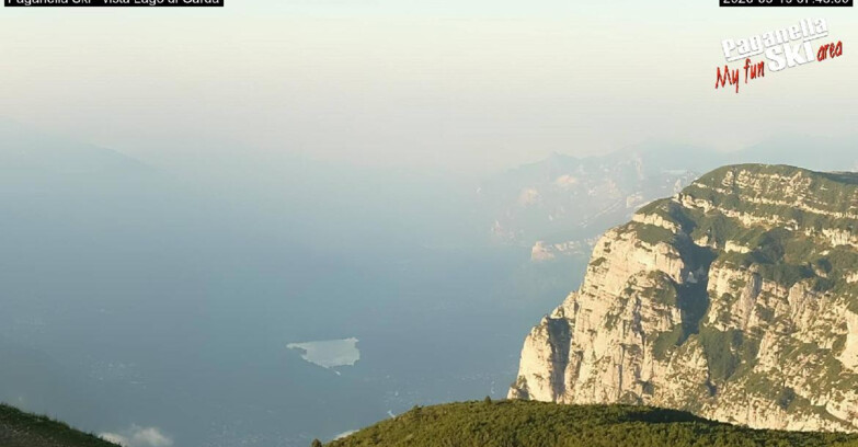 Webcam Paganella Ski – Andalo – Fai della Paganella - Vista Lago di Garda