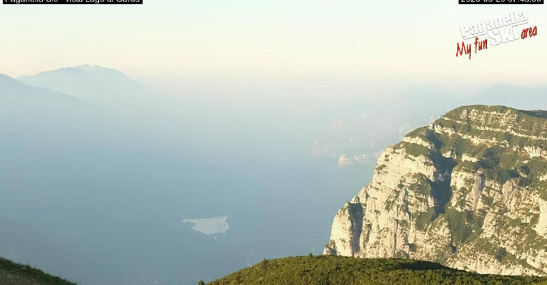Webcam Paganella Ski – Andalo – Fai della Paganella - Vista Lago di Garda