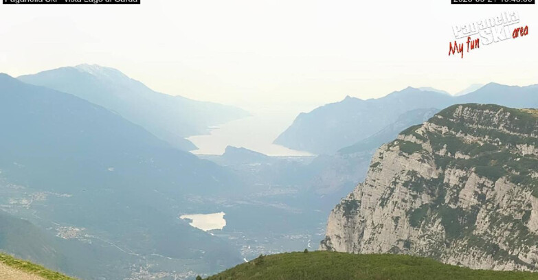 Webcam Paganella Ski – Andalo – Fai della Paganella - Vista Lago di Garda