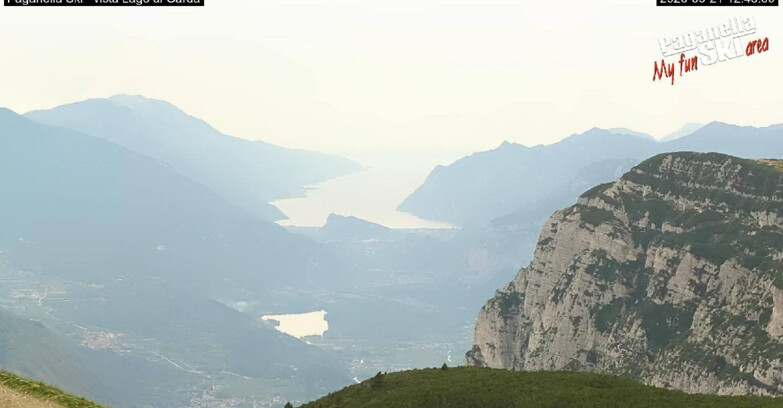 Webcam Paganella Ski – Andalo – Fai della Paganella - Vista Lago di Garda