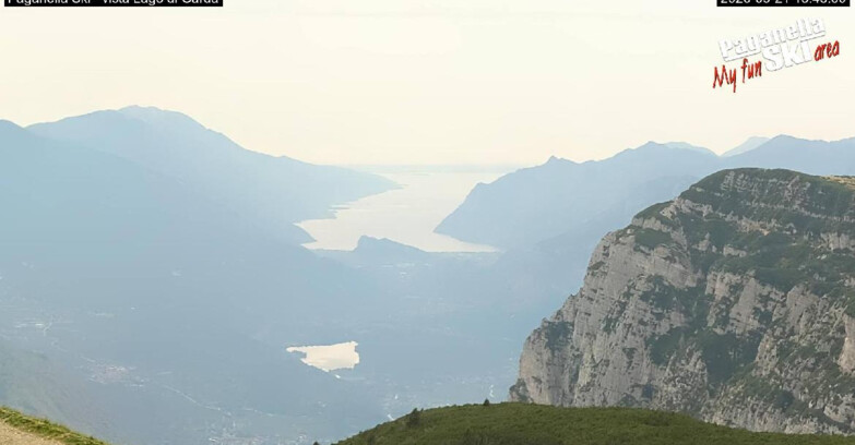 Webcam Paganella Ski – Andalo – Fai della Paganella - Vista Lago di Garda