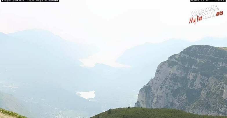 Webcam Paganella Ski – Andalo – Fai della Paganella - Vista Lago di Garda