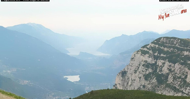 Webcam Paganella Ski – Andalo – Fai della Paganella - Vista Lago di Garda