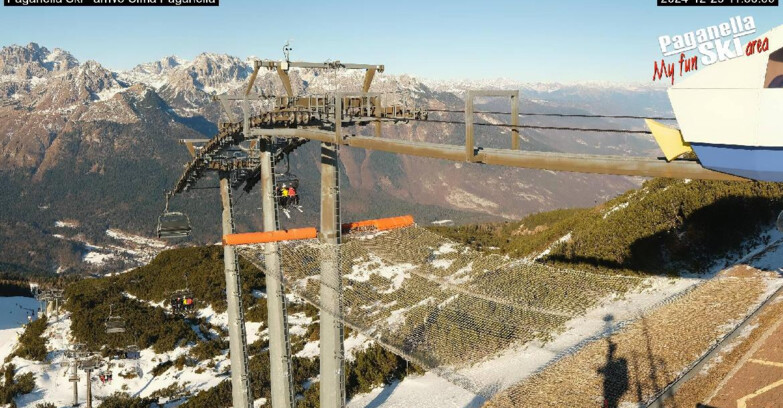 Webcam Paganella Ski – Andalo – Fai della Paganella - Cableway Doss Pelà