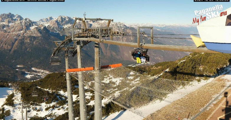 Webcam Paganella Ski – Andalo – Fai della Paganella - Cableway Doss Pelà