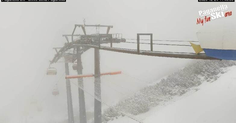 Webcam Paganella Ski – Andalo – Fai della Paganella - Arrivo Telecabina Doss Pelà