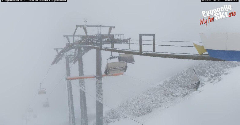 Webcam Paganella Ski – Andalo – Fai della Paganella - Arrivo Telecabina Doss Pelà