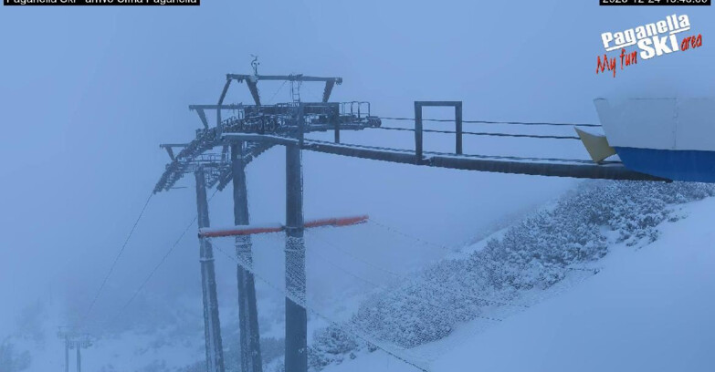 Webcam Paganella Ski – Andalo – Fai della Paganella - Arrivo Telecabina Doss Pelà