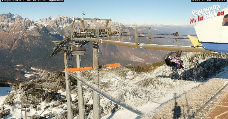 Webcam Paganella Ski – Andalo – Fai della Paganella - Cableway Doss Pelà