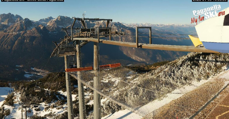 Webcam Paganella Ski – Andalo – Fai della Paganella - Cableway Doss Pelà