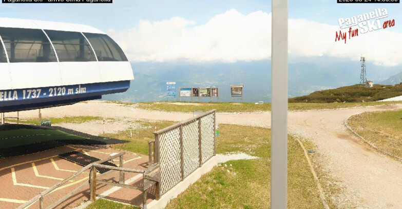 Webcam Paganella Ski – Andalo – Fai della Paganella - Cableway Doss Pelà