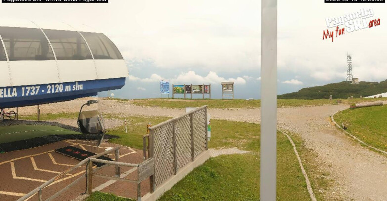 Webcam Paganella Ski – Andalo – Fai della Paganella - Arrivo Telecabina Doss Pelà