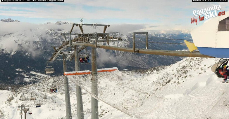 Webcam Paganella Ski – Andalo – Fai della Paganella - Cableway Doss Pelà