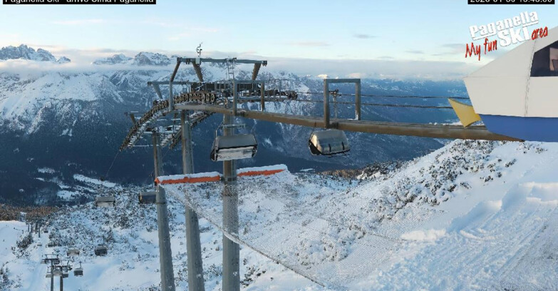 Webcam Paganella Ski – Andalo – Fai della Paganella - Cableway Doss Pelà