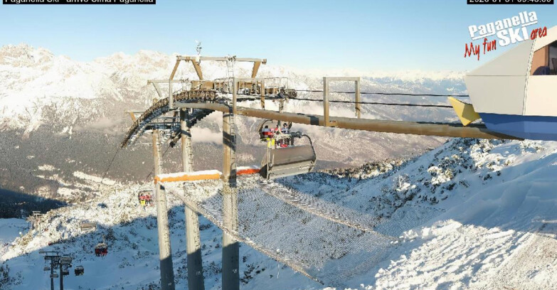 Webcam Paganella Ski – Andalo – Fai della Paganella - Cableway Doss Pelà