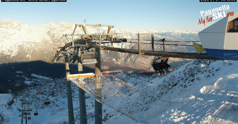Webcam Paganella Ski -Андало-Фаи-делла-Паганелла  - Cableway Doss Pelà