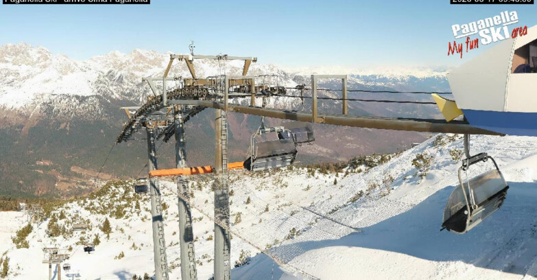Webcam Paganella Ski – Andalo – Fai della Paganella - Cableway Doss Pelà
