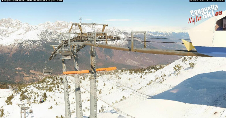 Webcam Paganella Ski – Andalo – Fai della Paganella - Cableway Doss Pelà