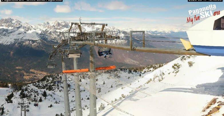 Webcam Paganella Ski – Andalo – Fai della Paganella - Cableway Doss Pelà
