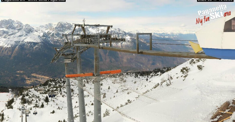 Webcam Paganella Ski – Andalo – Fai della Paganella - Cableway Doss Pelà