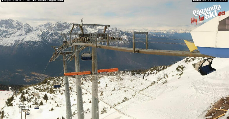 Webcam Paganella Ski – Andalo – Fai della Paganella - Cableway Doss Pelà