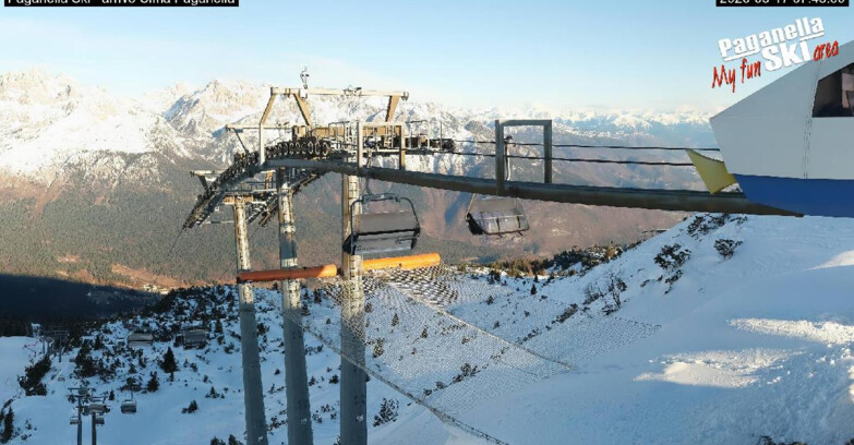 Webcam Paganella Ski – Andalo – Fai della Paganella - Cableway Doss Pelà