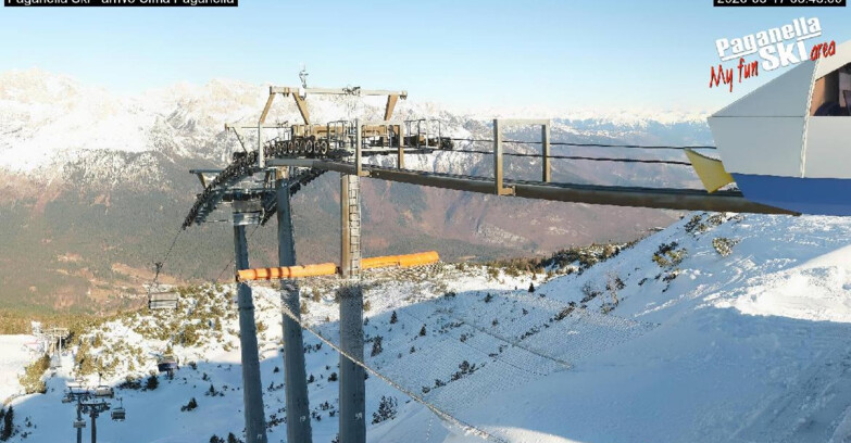 Webcam Paganella Ski – Andalo – Fai della Paganella - Cableway Doss Pelà