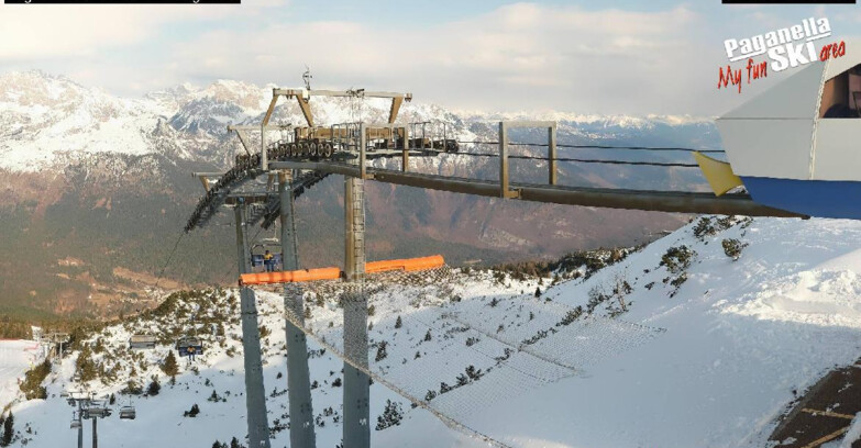 Webcam Paganella Ski -Андало-Фаи-делла-Паганелла  - Cableway Doss Pelà