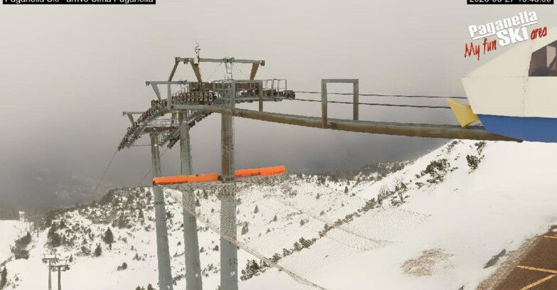 Webcam Paganella Ski – Andalo – Fai della Paganella - Arrivo Telecabina Doss Pelà