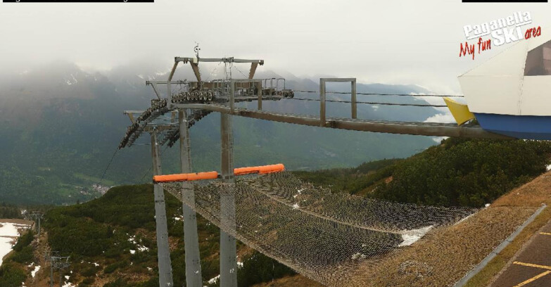 Webcam Paganella Ski – Andalo – Fai della Paganella - Arrivo Telecabina Doss Pelà