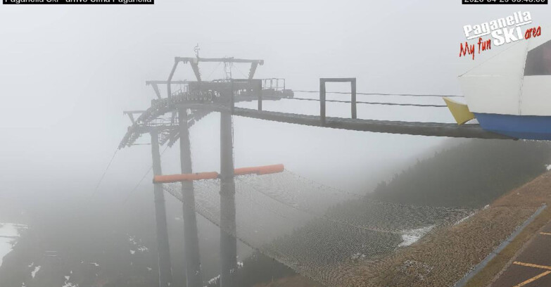 Webcam Paganella Ski – Andalo – Fai della Paganella - Arrivo Telecabina Doss Pelà