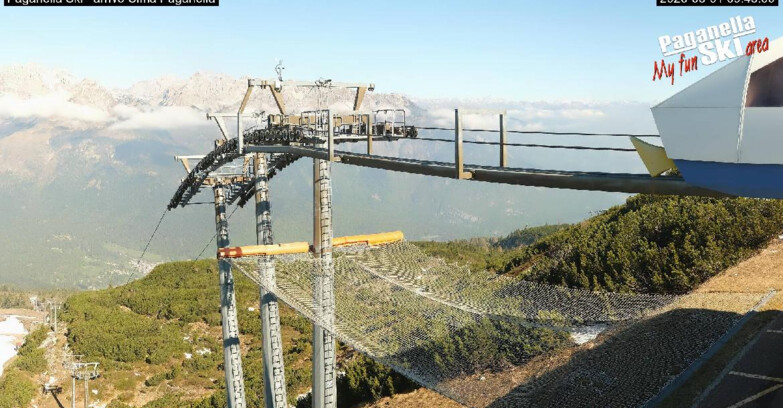 Webcam Paganella Ski – Andalo – Fai della Paganella - Cableway Doss Pelà