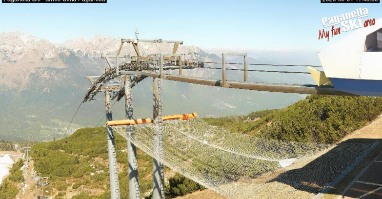 Webcam Paganella Ski – Andalo – Fai della Paganella - Cableway Doss Pelà