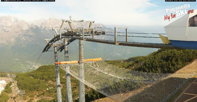 Webcam Paganella Ski – Andalo – Fai della Paganella - Cableway Doss Pelà