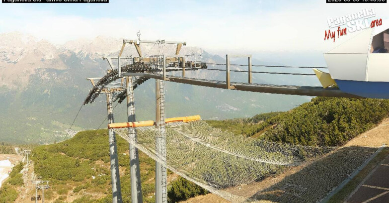 Webcam Paganella Ski – Andalo – Fai della Paganella - Cableway Doss Pelà
